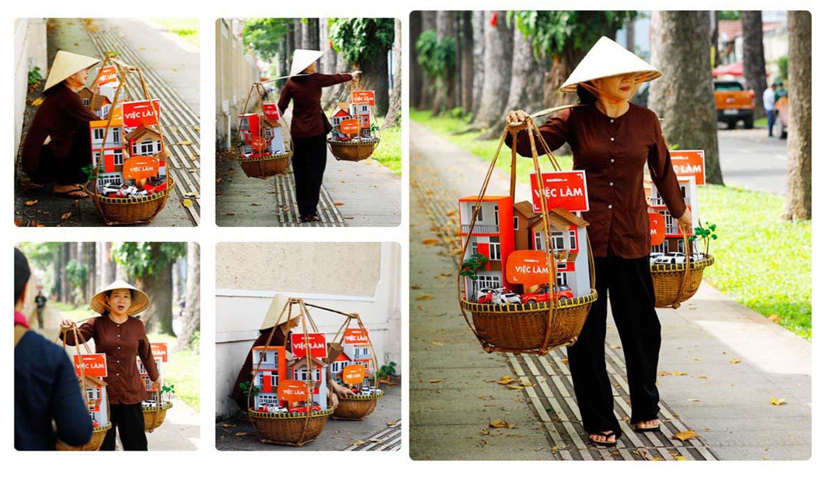 “Ai MuaBán không” - Muaban.net và Happiness Saigon làm Sài Gòn cười “nghiêng ngả” với màn rao hàng rong có một không hai