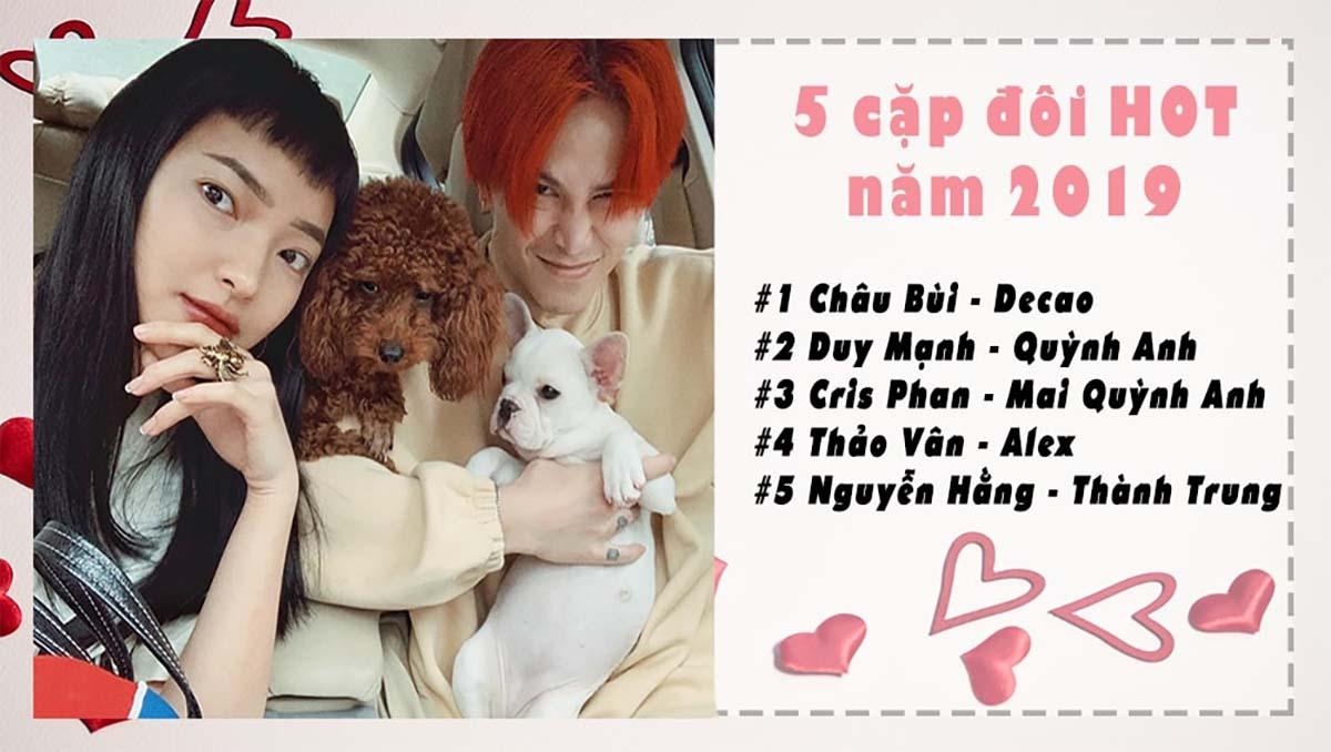 5 cặp đôi "hot" được giới trẻ quan tâm nhất hiện nay