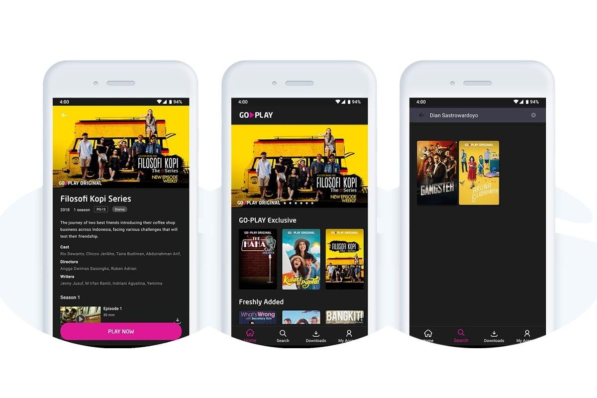 Go-jek vừa ra mắt nền tảng phát video trực tuyến GoPlay