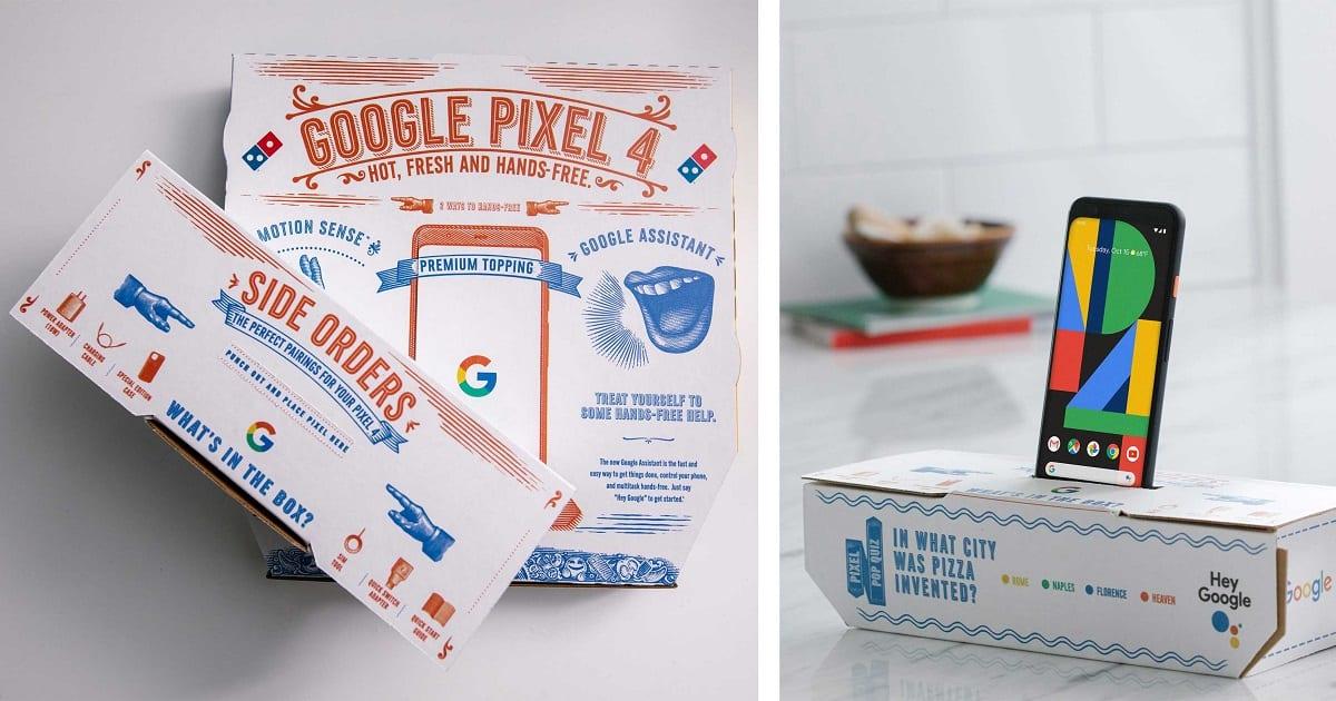 Google bắt tay với Pizza Domino trong chiến dịch “đập hộp” Pixel 4