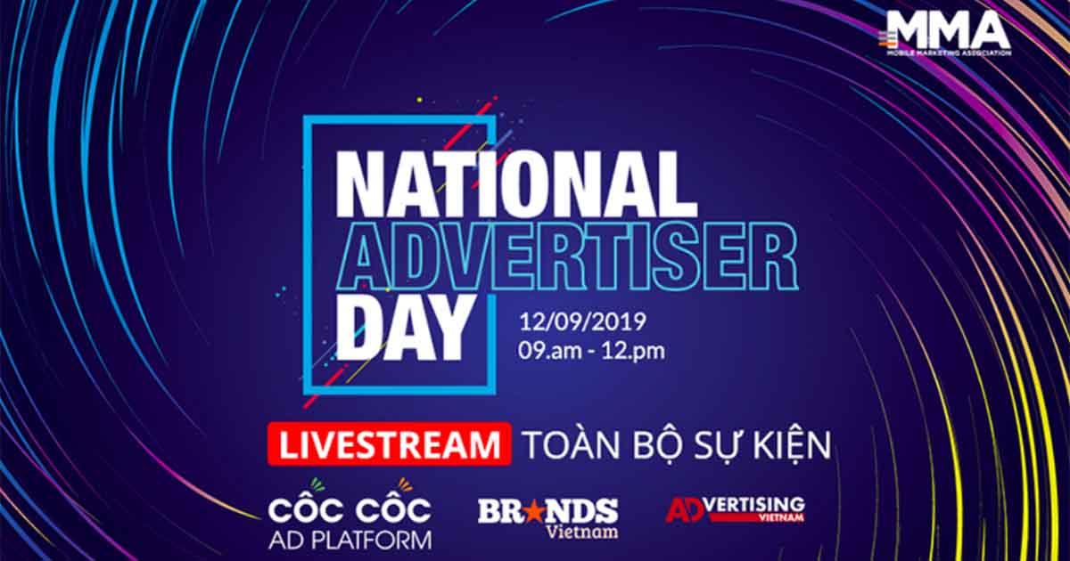 Livestream sự kiện National Advertiser Day 2019: Diễn đàn Marketing 1-0-2 dành cho doanh nghiệp tại Việt Nam