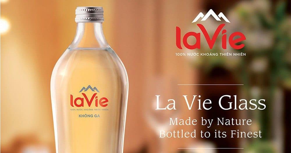 La Vie ra mắt sản phẩm chai thủy tinh, đảm bảo thu gom và tái chế