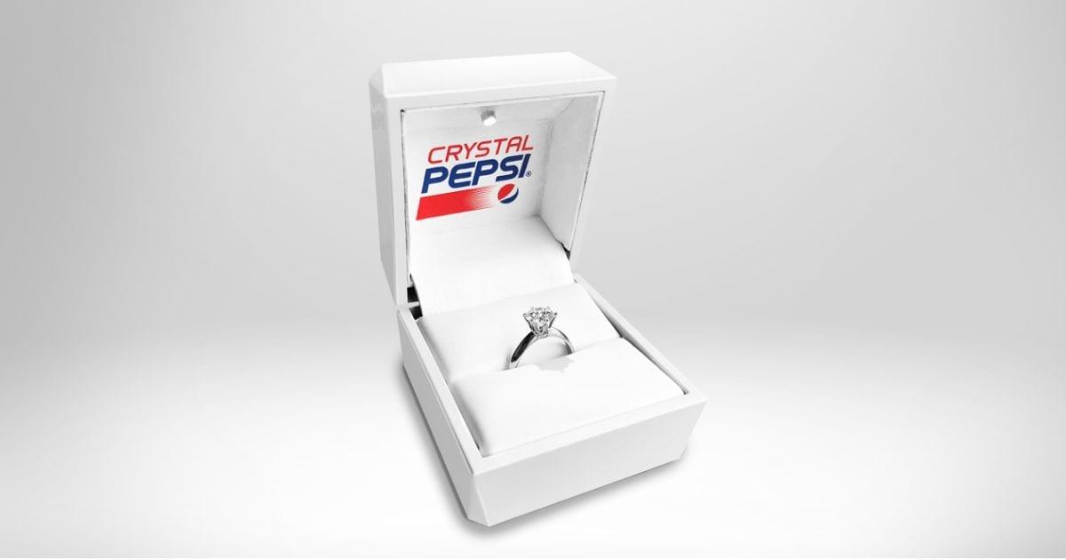 Chiêm ngưỡng chiếc nhẫn kim cương làm từ Crystal Pepsi