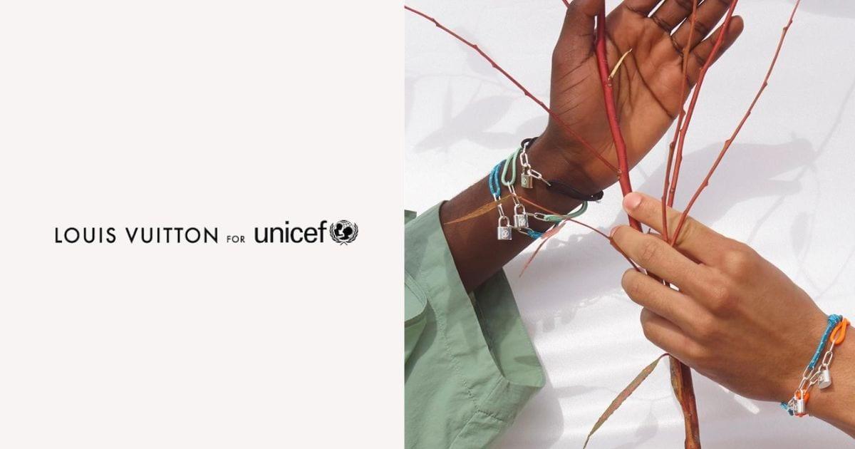UNICEF và Louis Vuitton trình làng bộ sưu tập vòng tay 2020