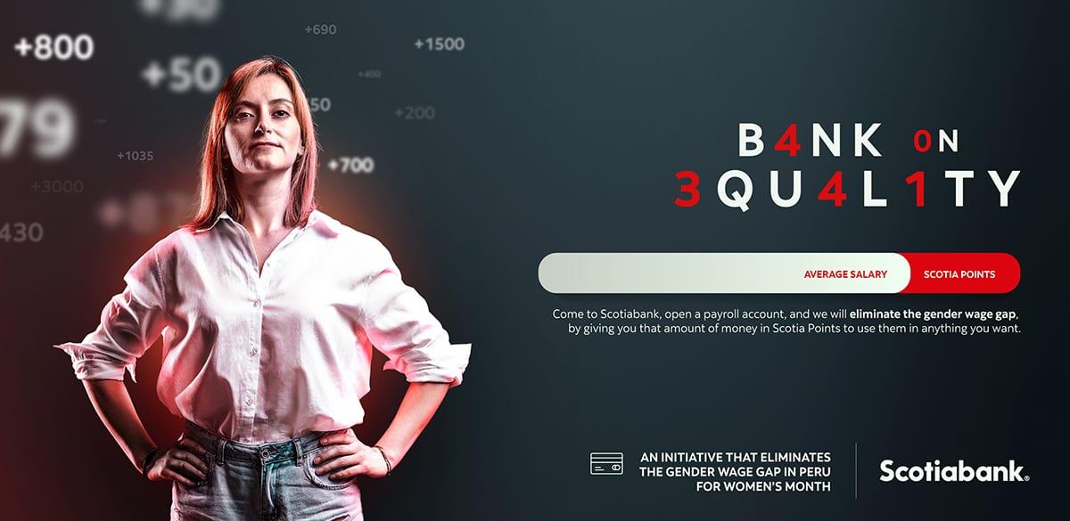 Wunderman Thompson Peru Launches Gender Wage Gap Campaign for Scotiabank’s Bank on Equality