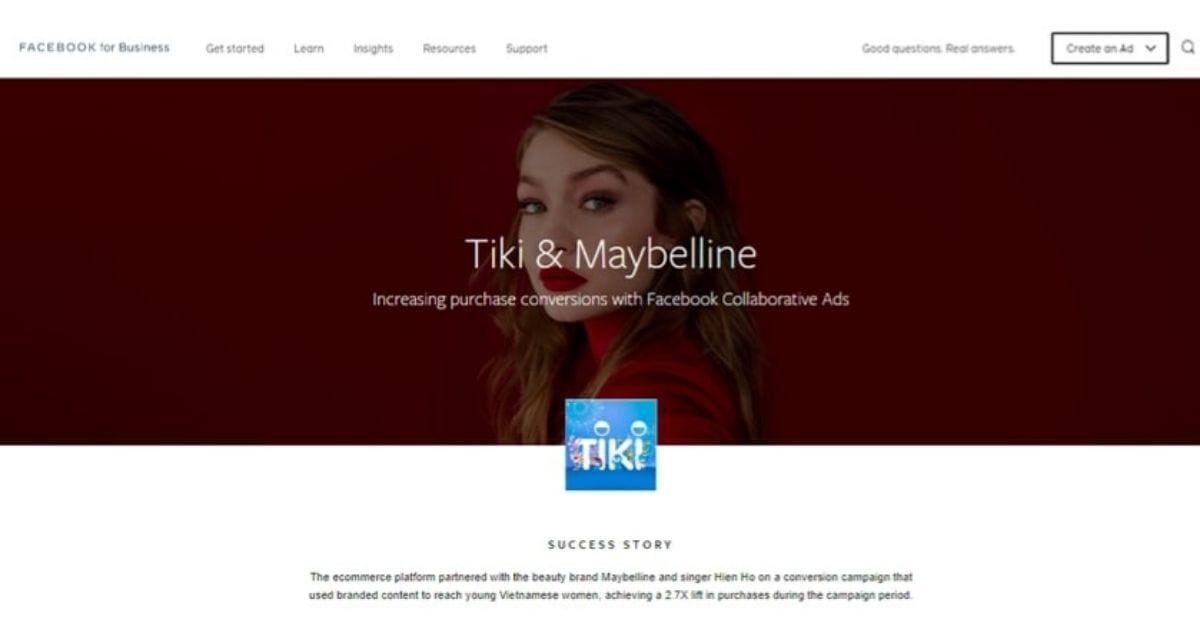 Tiki Goes With Vietnamese Stars partners with Facebook in MV-Commerce campaign first time ever in APAC