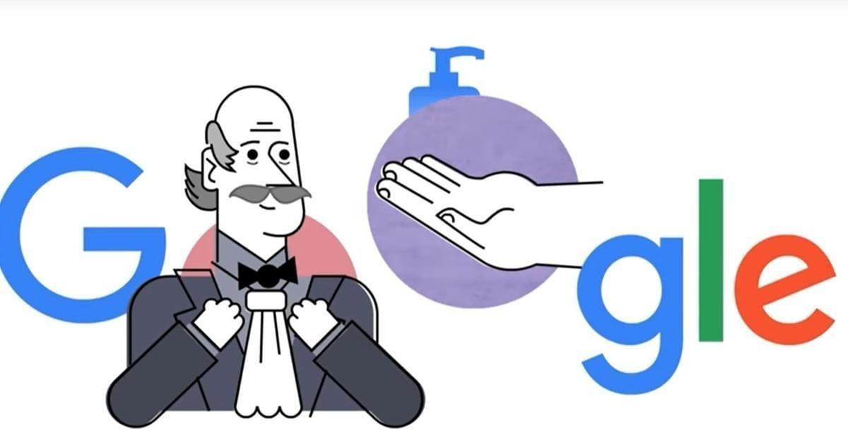 Google Doodle Rửa tay diệt khuẩn mùa dịch COVID-19 và câu chuyện về 'nhân vật bí ẩn'