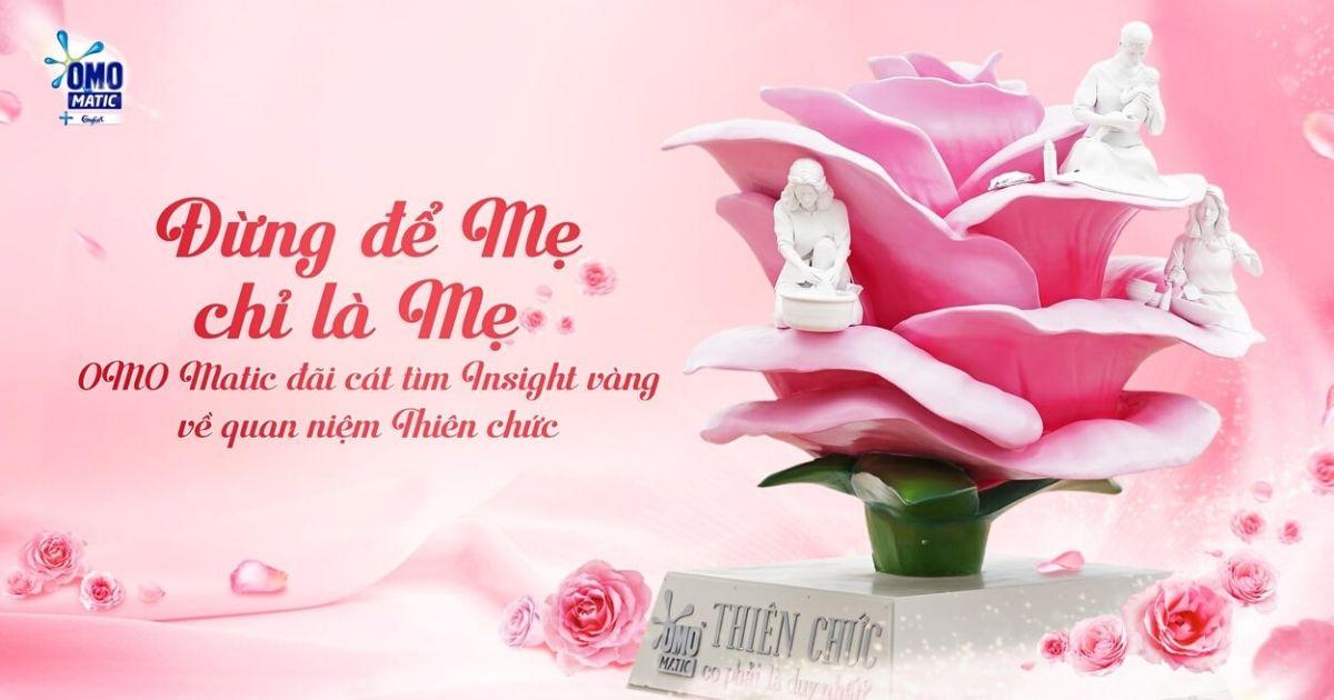 “Đừng để Mẹ chỉ là Mẹ” – OMO MATIC “đãi cát tìm Insight vàng” về quan niệm Thiên chức!