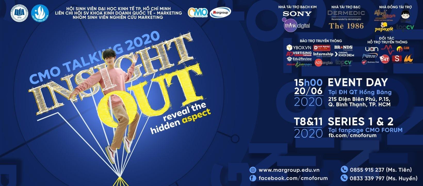 Sự kiện CMO TALKING 2020: INSIGHT OUT