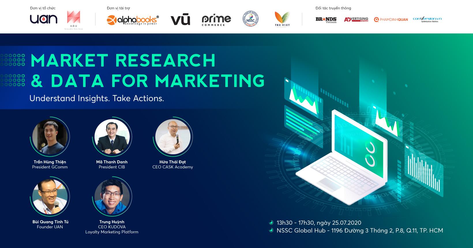Seminar/ Workshop: Market Research & Data for Marketing