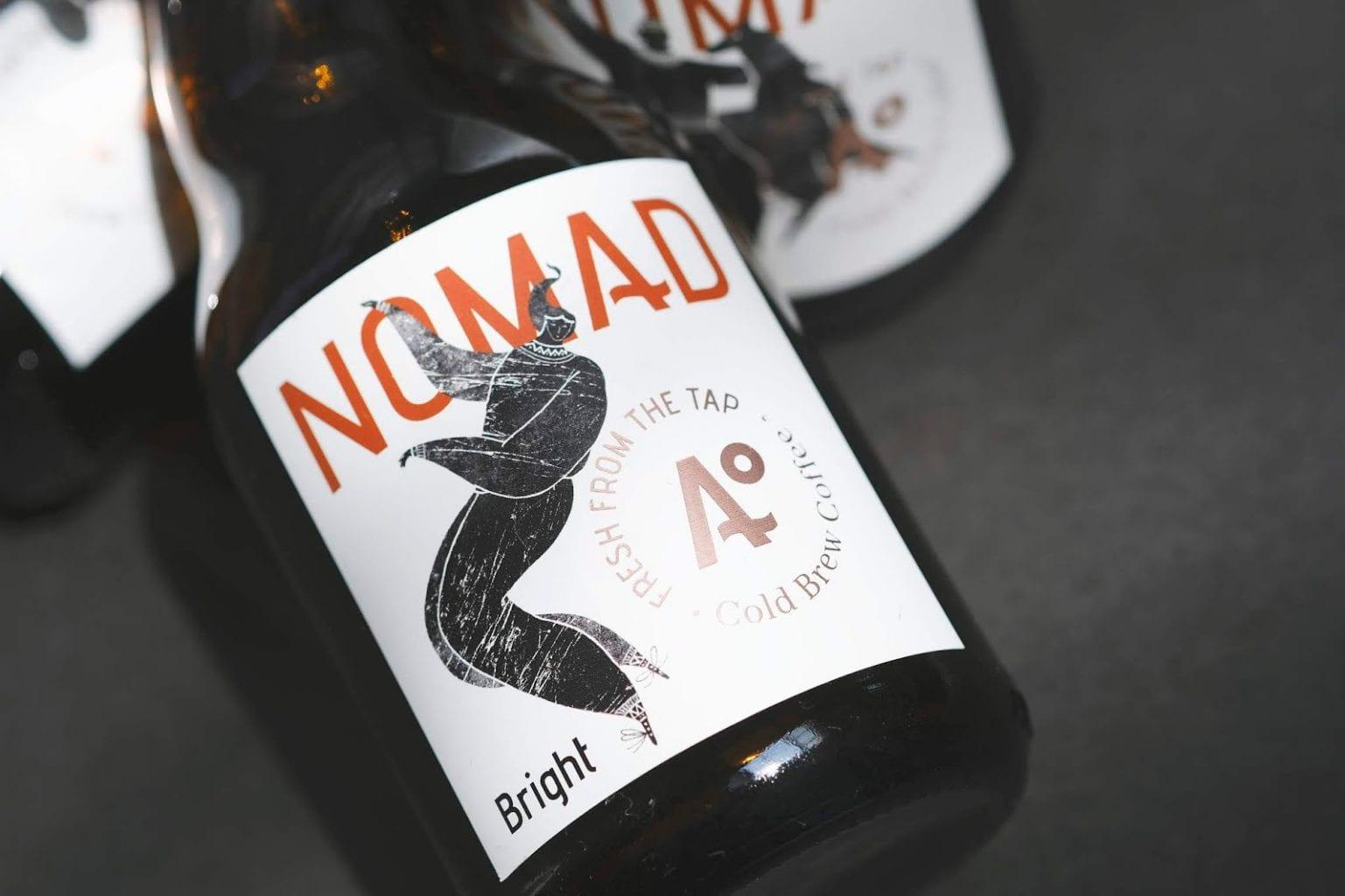 NOMAD Cold Brew Coffee: Cảm hứng bộ nhận diện thương hiệu từ lối sống du mục