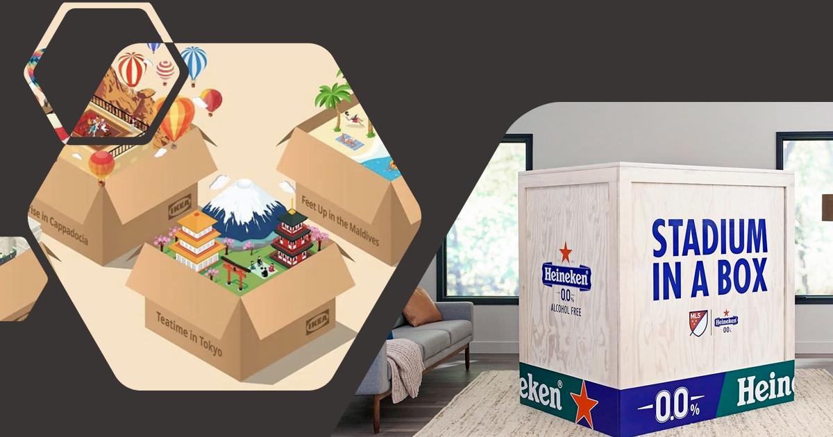 Ikea và Heineken: Chiến dịch đưa trải nghiệm đóng vào hộp