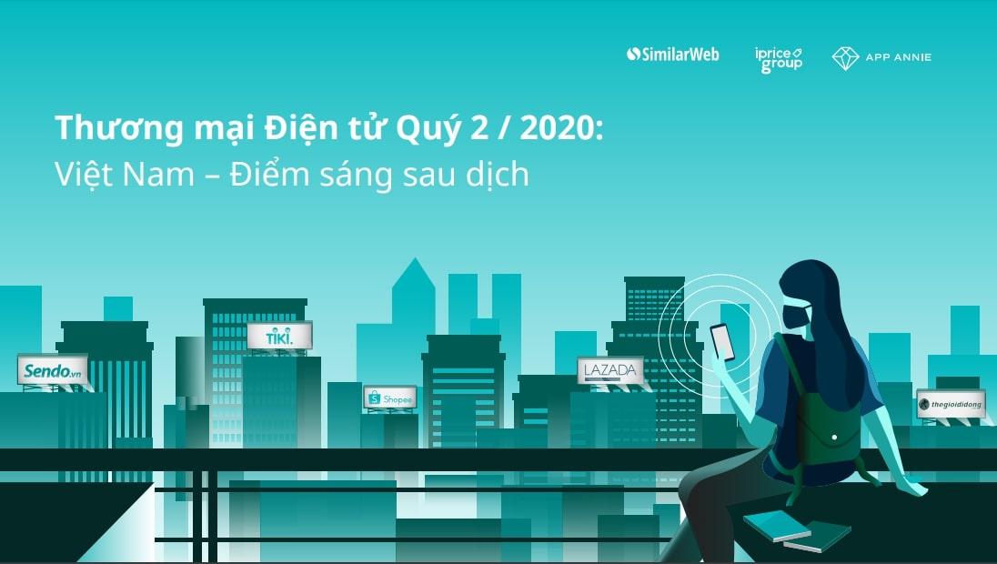 Thương mại điện tử Q2 / 2020: Lượng truy cập các ứng dụng mua sắm tăng 43%