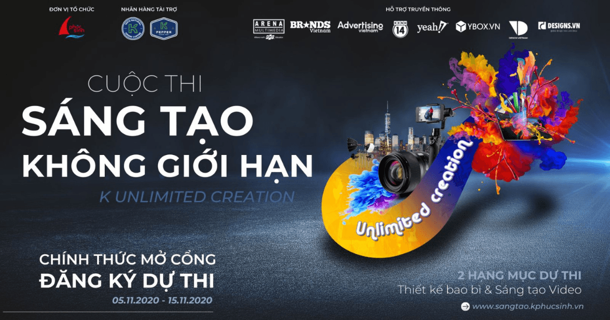 Bừng lửa đam mê với cuộc thi “K UNLIMITED CREATION” đến từ tập đoàn Phúc Sinh