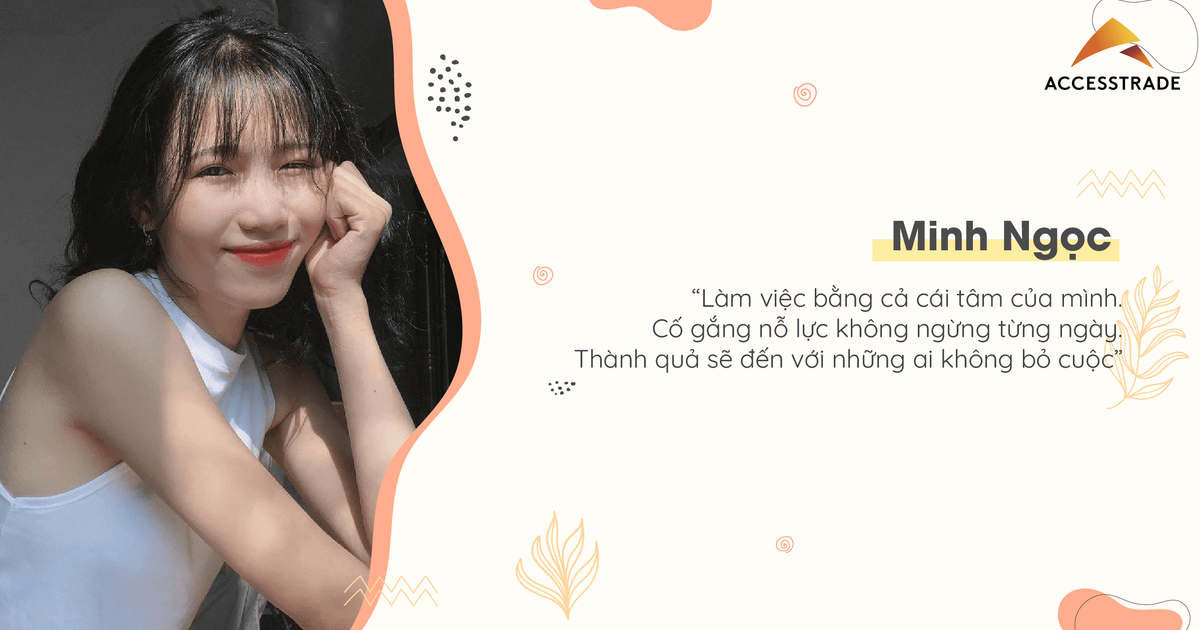 Minh Ngọc: “Đừng ham số tiền lớn, hãy ham cơ hội lớn”