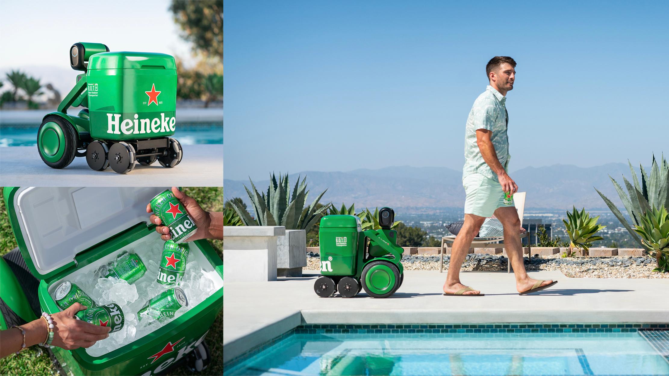 Heineken tung robot AI mới, phục vụ bia lạnh “mọi lúc, mọi nơi”