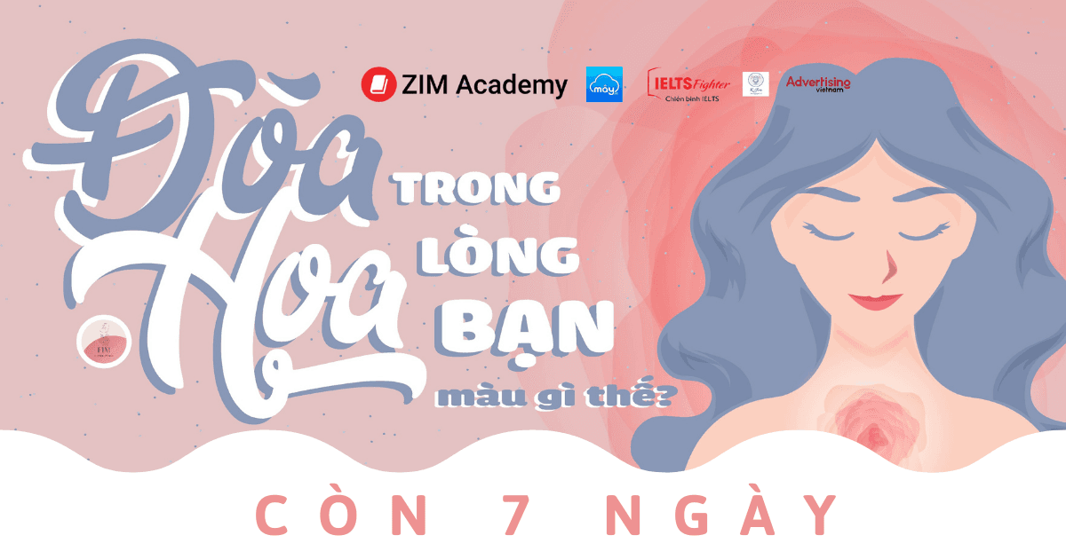 Còn 7 ngày : Cuộc thi viết "Đóa hoa trong lòng bạn màu gì thế?"