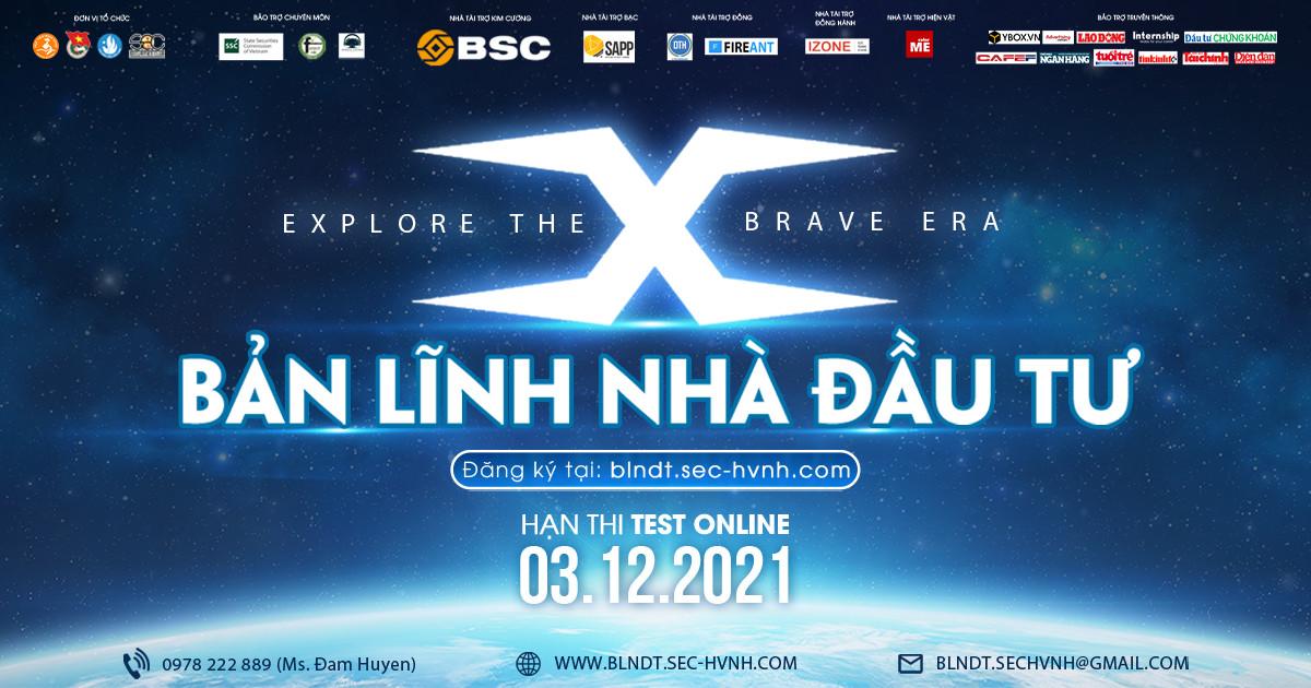 Cuộc thi Bản lĩnh Nhà đầu tư - Đam mê, sáng tạo làm chủ kỷ nguyên mới