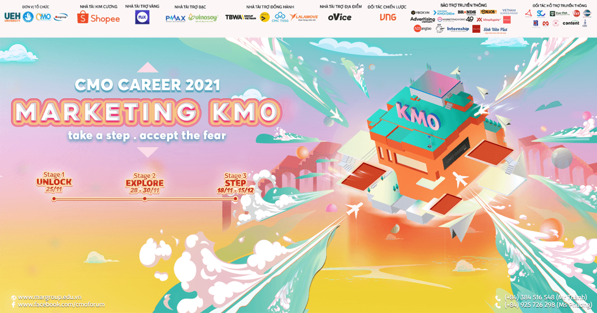 CMO Career 2021: Marketing KM0 - Xuất Phát Ngoạn Mục, Chinh Phục Tương Lai