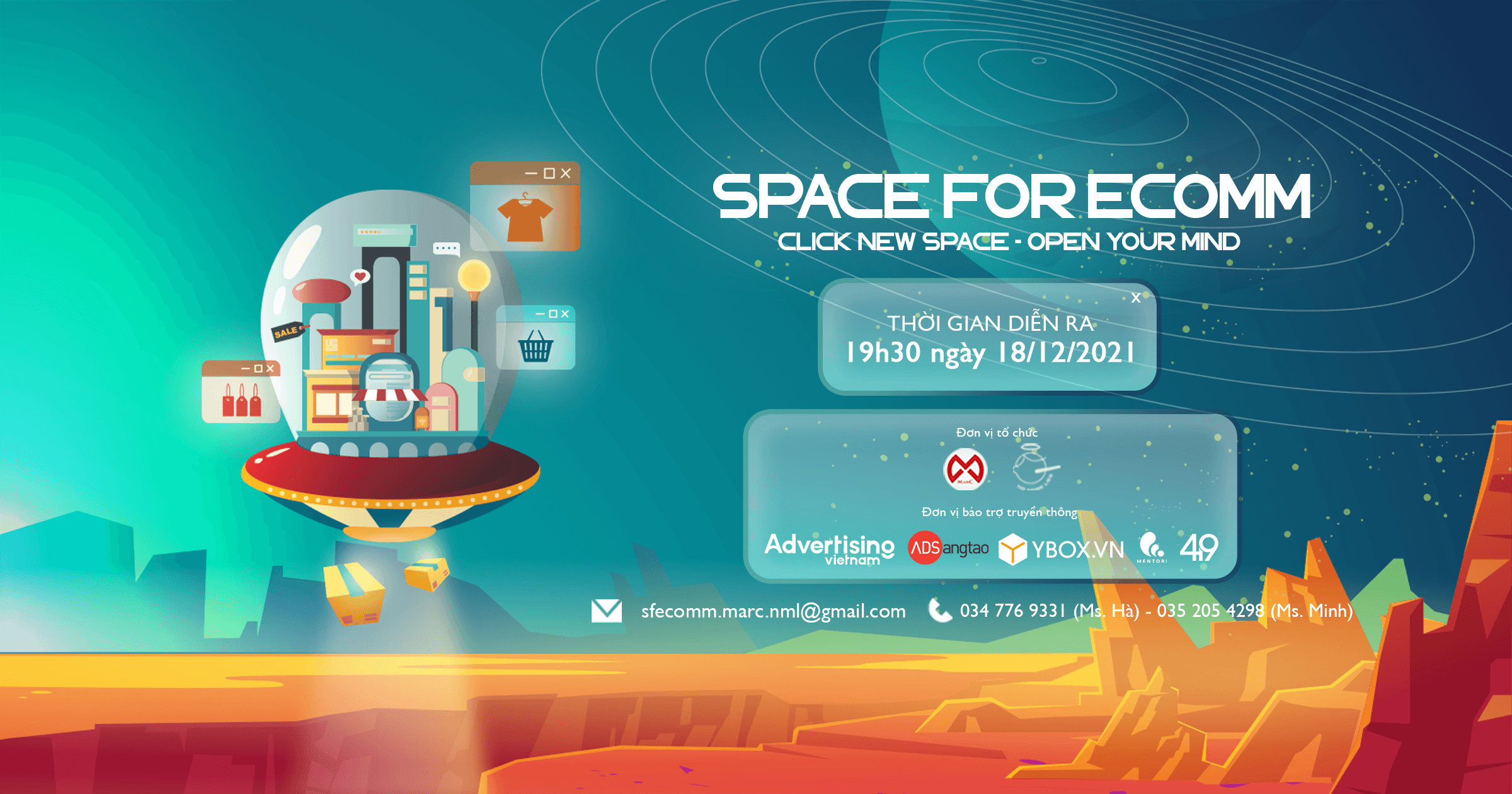 PHÁT ĐỘNG WORKSHOP: SPACE FOR E-COMM