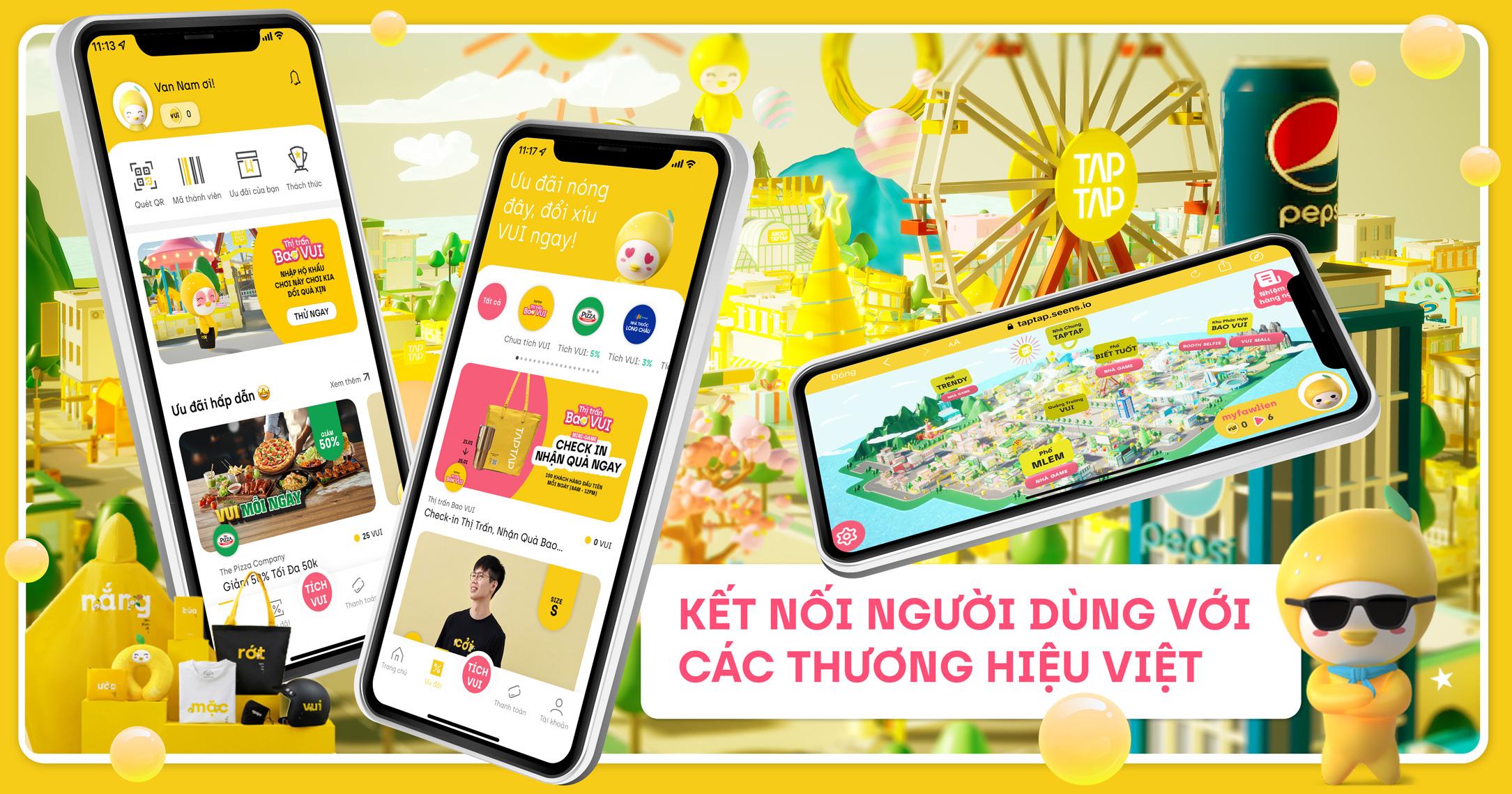 “Bắt tay” cùng nhiều thương hiệu tên tuổi, TAPTAP hòa vào “cơn sốt” thực tế ảo với Thị trấn Bao VUI