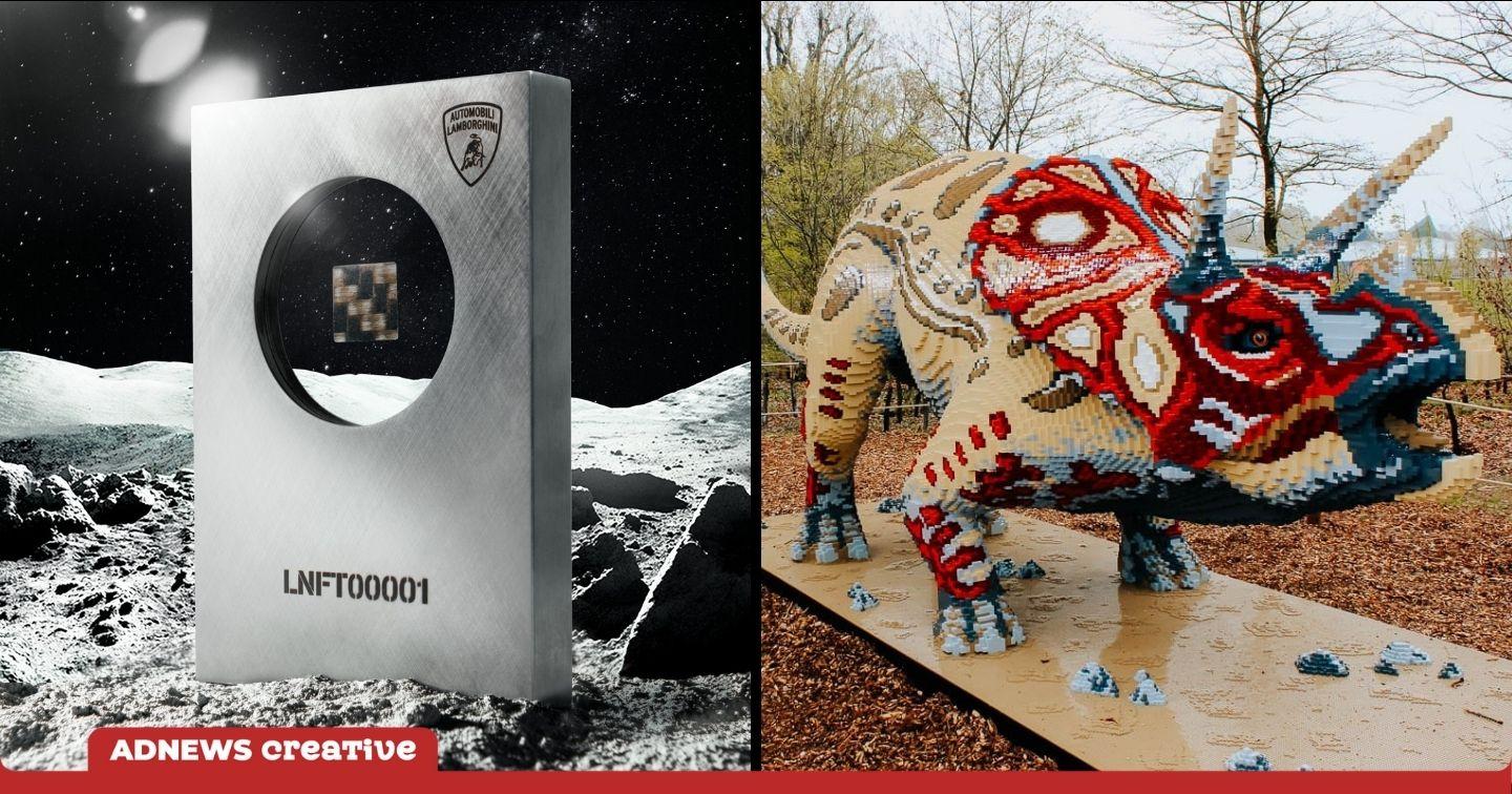 Creative #3: Lamborghini gia nhập Metaverse, LEGO mở triển lãm trưng bày khủng long tại Singapore