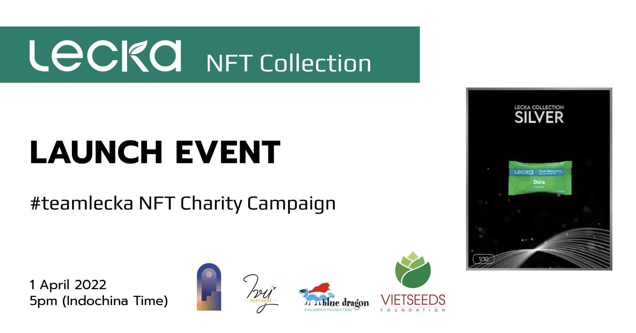 Healthy Snack Brand Lecka Launches Vietnam’s First NFT Charity Campaign