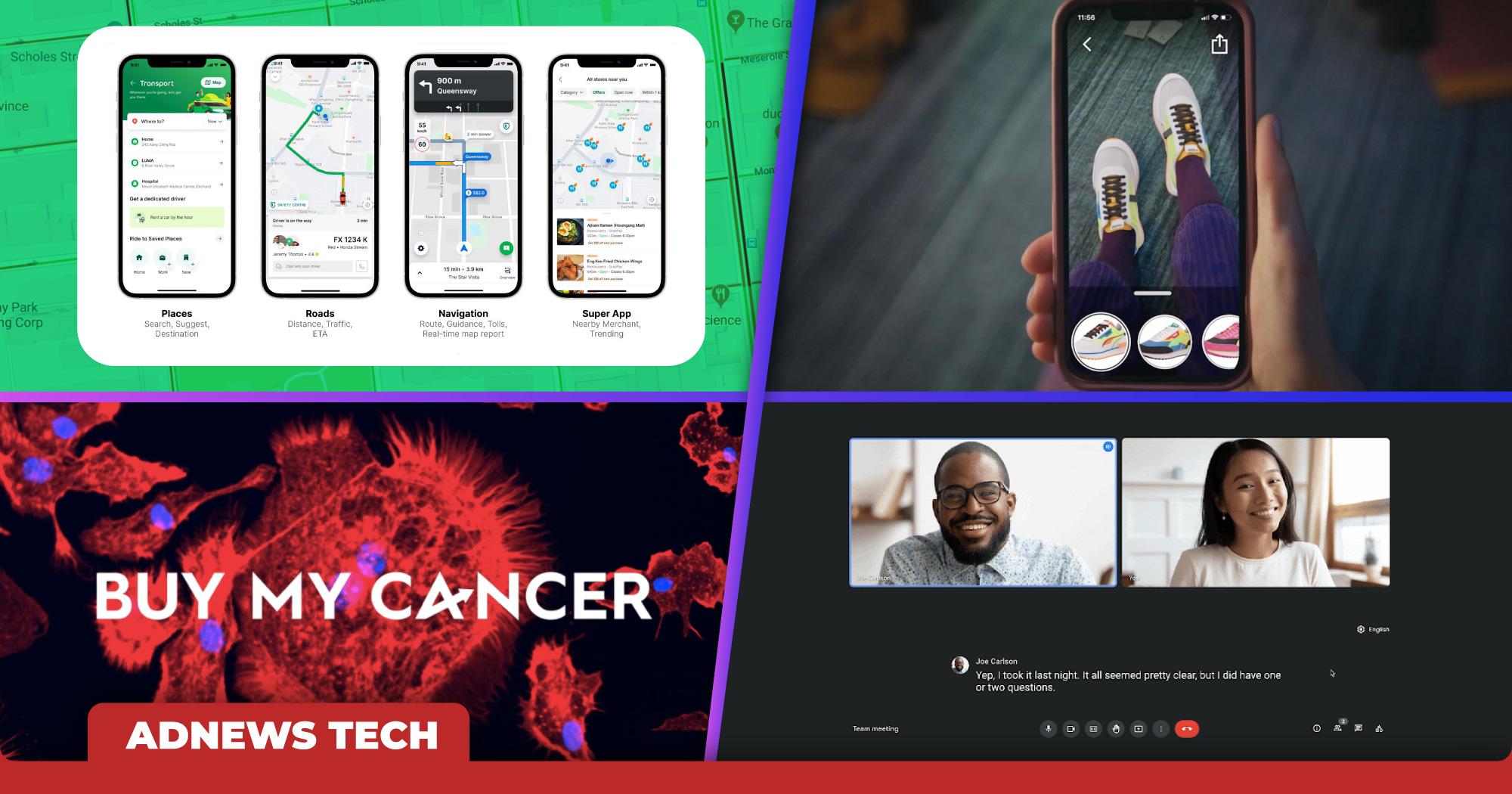 AdTech #22: Grab bất ngờ tung dịch vụ bản đồ và định vị Grabmaps, ông lớn Amazon tung tính năng thử giày ảo giúp người dùng phối đồ tại chỗ