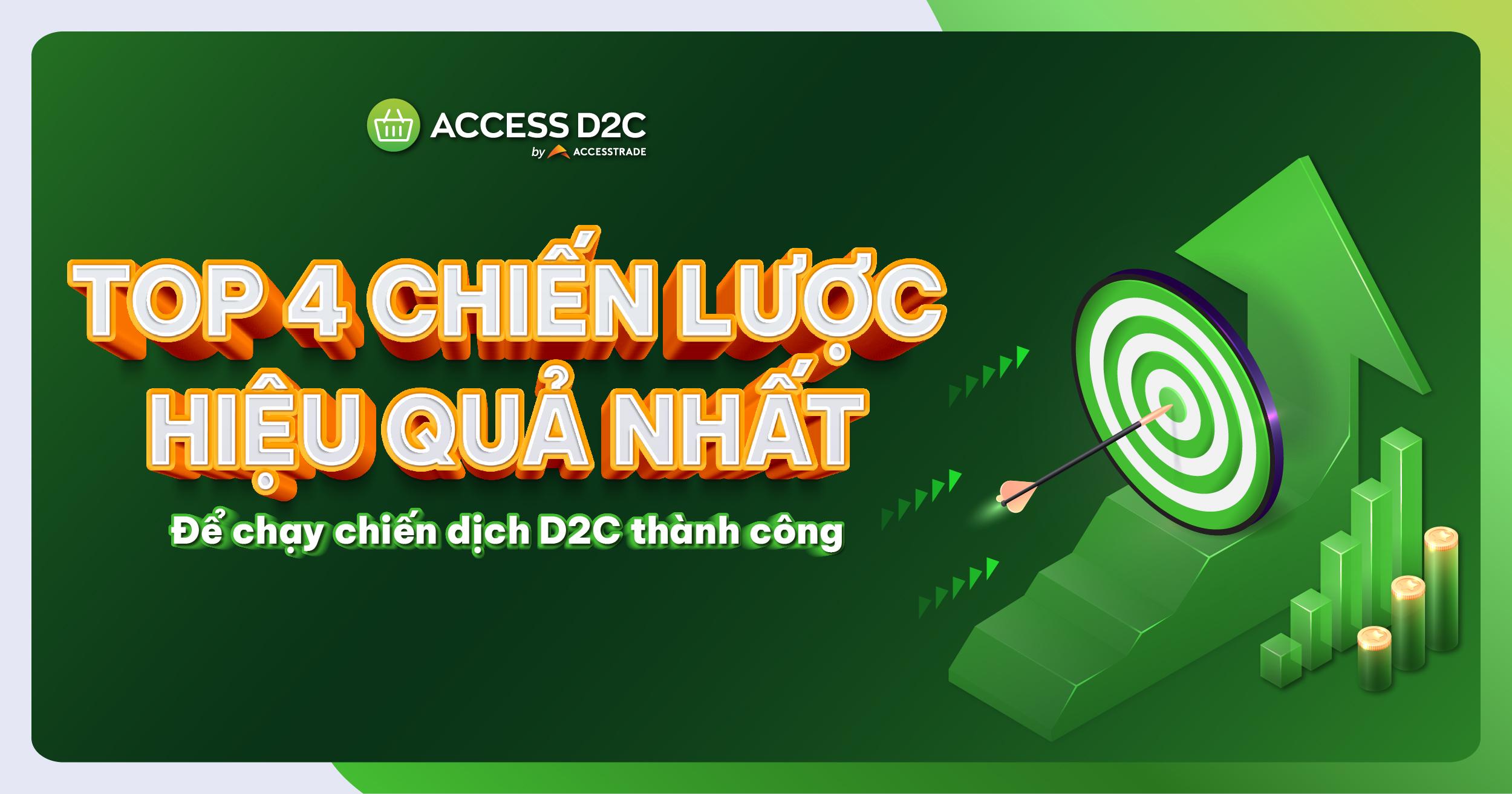 Top 4 chiến lược hiệu quả nhất để chạy chiến dịch D2C thành công