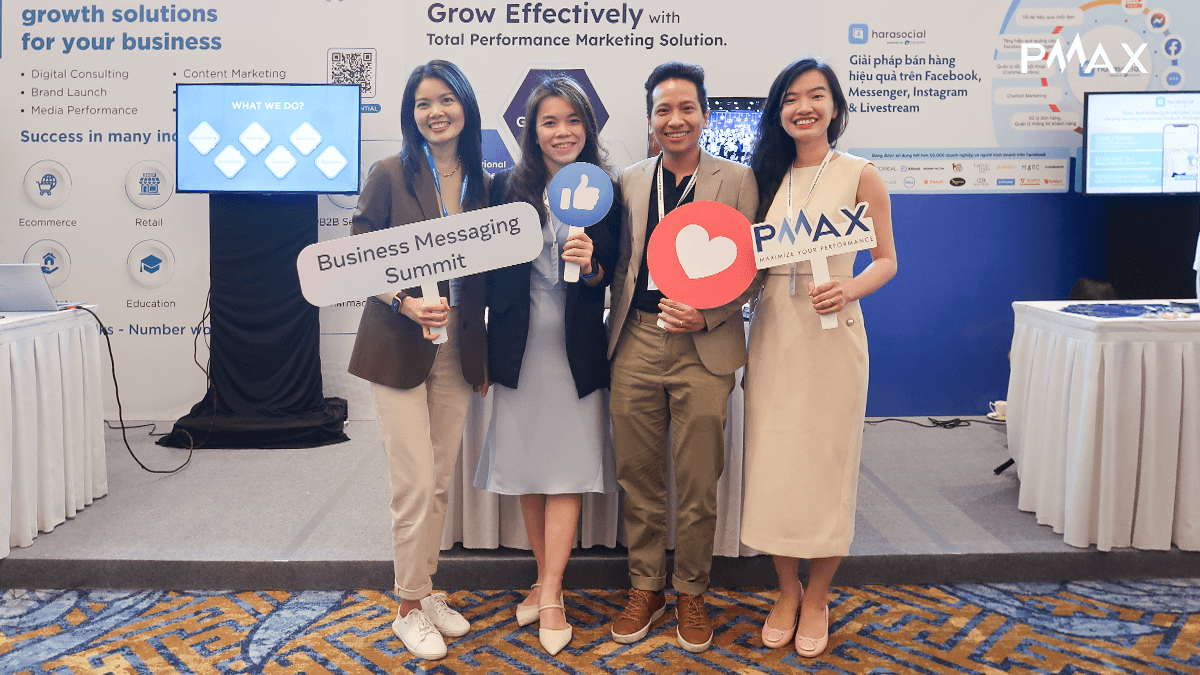 PMAX tại hội nghị Meta Business Messaging Summit 2023