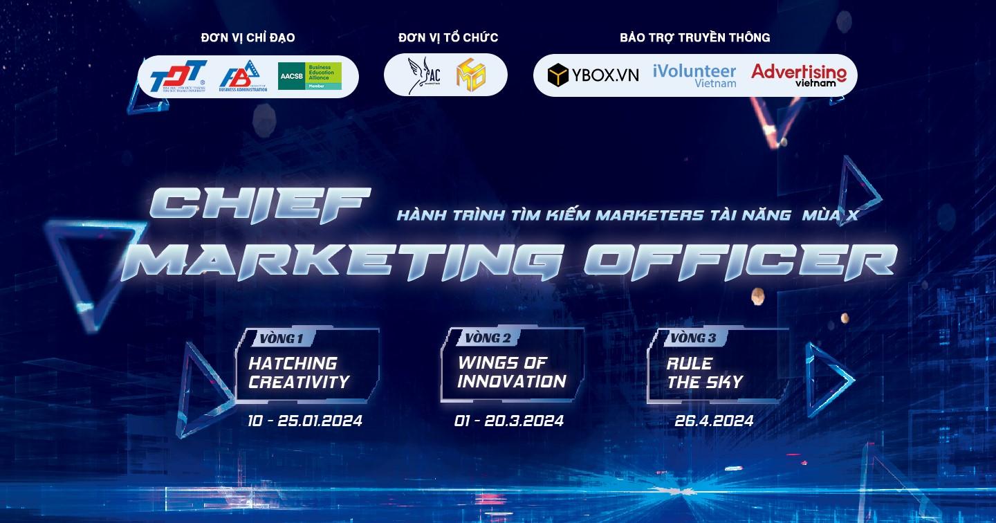 Chính thức phát động Cuộc thi Chief Marketing Officer - Mùa X “Marketing Innovation”