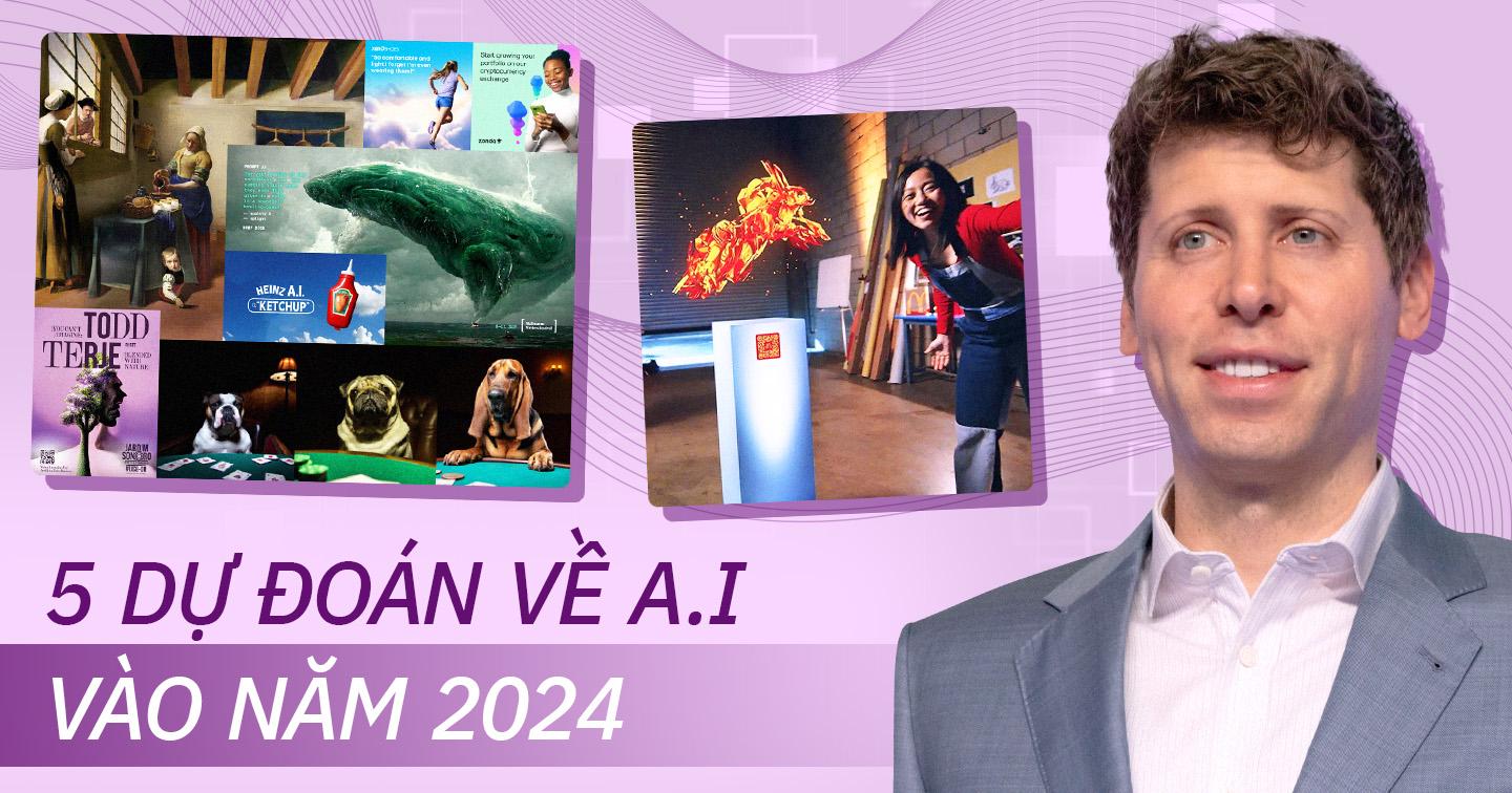 5 dự đoán về A.I vào năm 2024: Apple nhảy vào thị trường A.I, trí tuệ nhân tạo trở thành ‘nhạc sĩ’