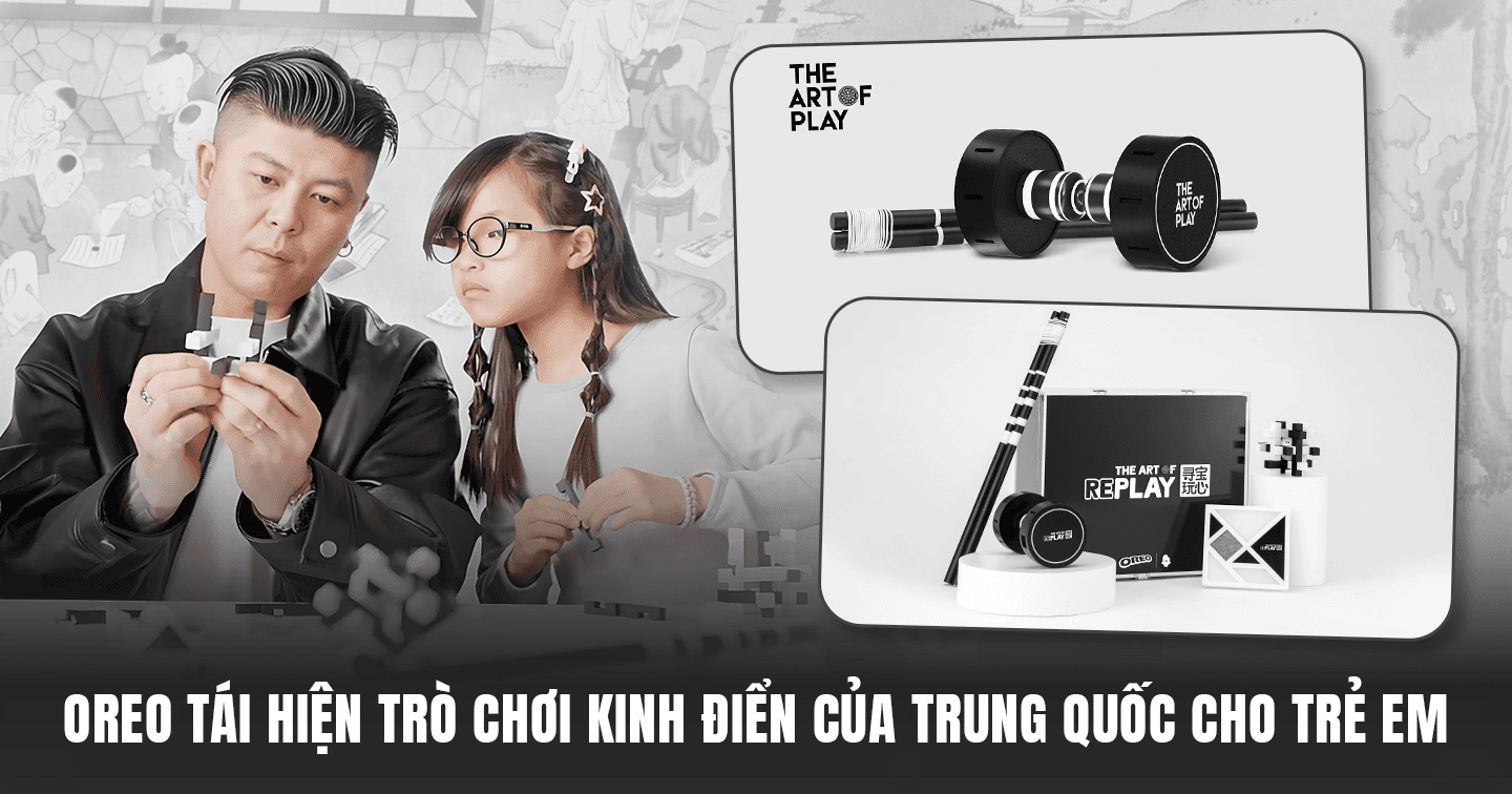 ‘The Art of Play’ của Oreo: Tái hiện những món đồ chơi Trung Quốc hơn 1000 năm tuổi, khắc họa tầm quan trọng của việc cho con trẻ vui chơi