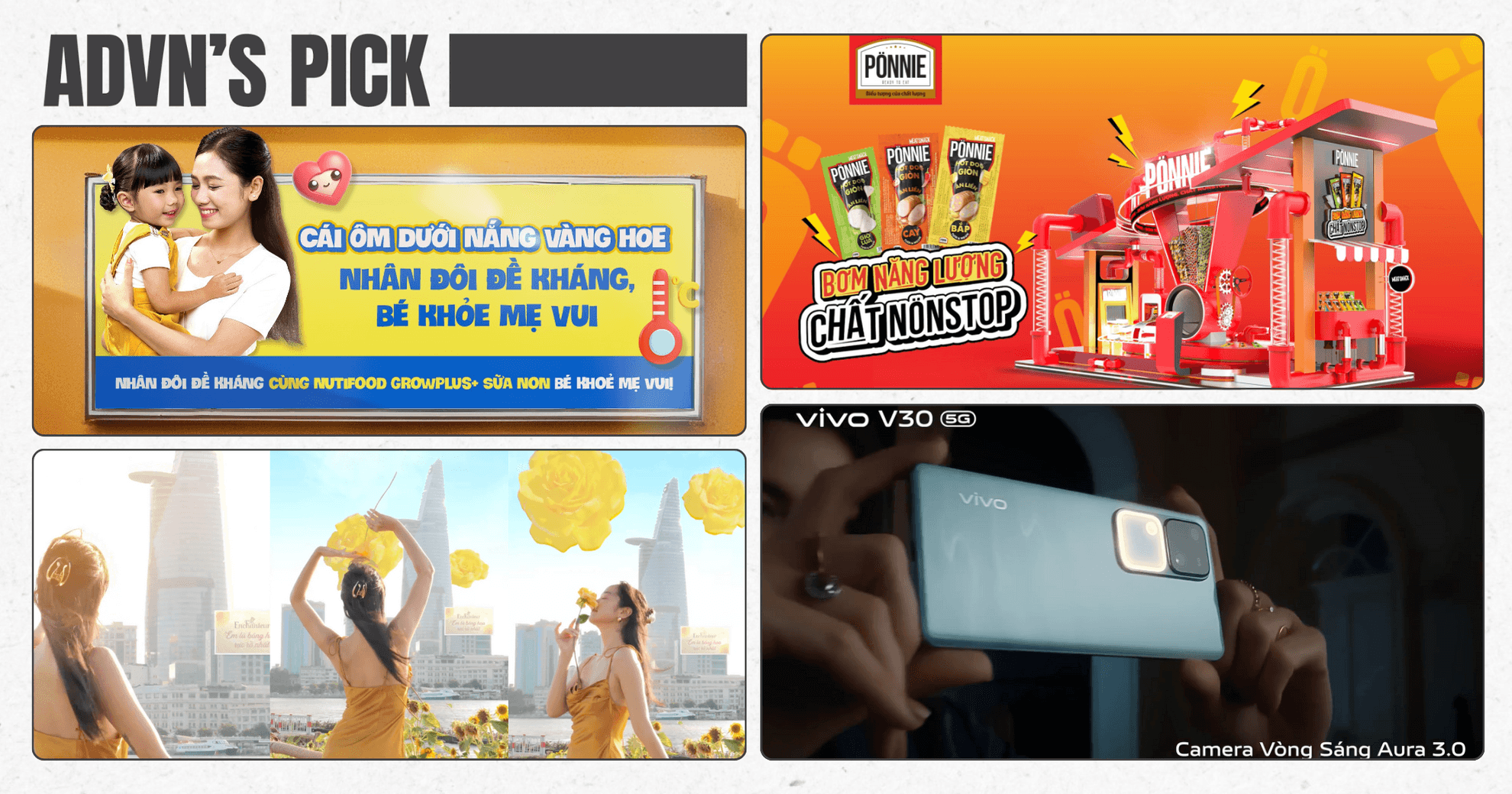 4 Chiến dịch nổi bật tuần qua: Xúc xích Ponnie Vietnam với ‘Trạm Bơm Chất Nonstop’, vivo tổ chức sự kiện ra mắt dòng điện thoại V30 Series 5G
