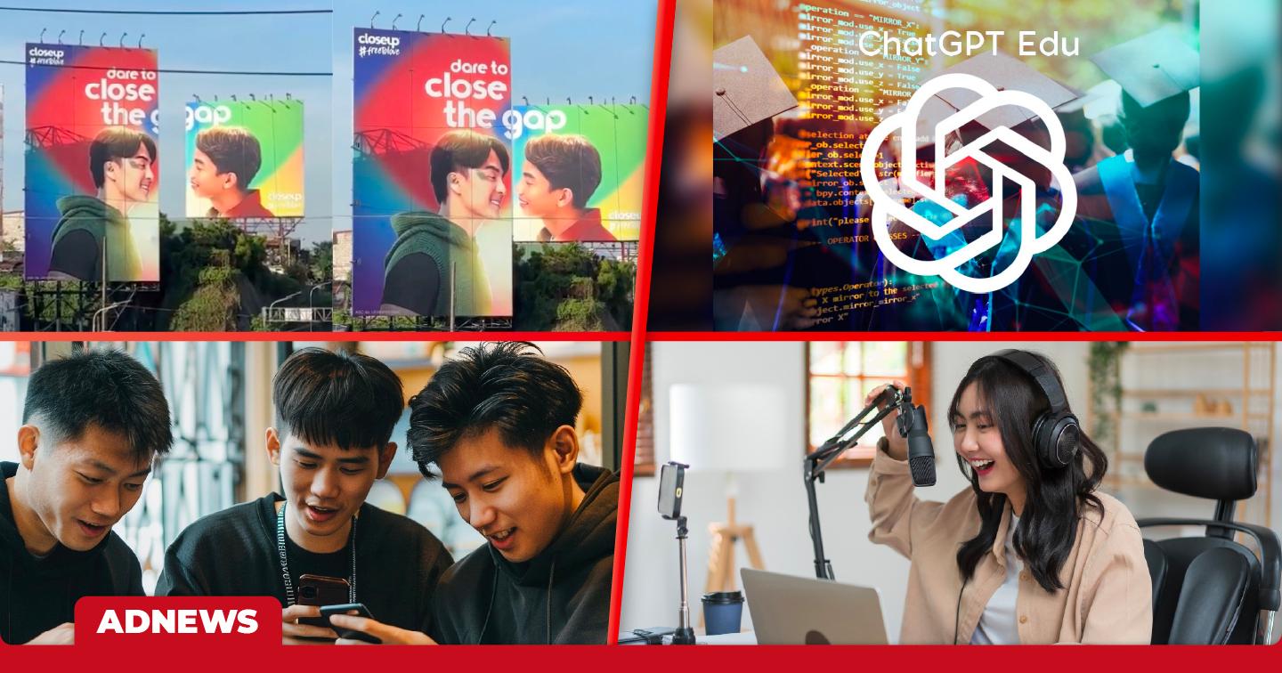 Điểm tin tuần: Close Up thực hiện OOH “xích lại gần nhau" chào mừng Pride Month; Xu hướng “Podfluence”: Khi người dùng tin tưởng Podcaster hơn Influencer