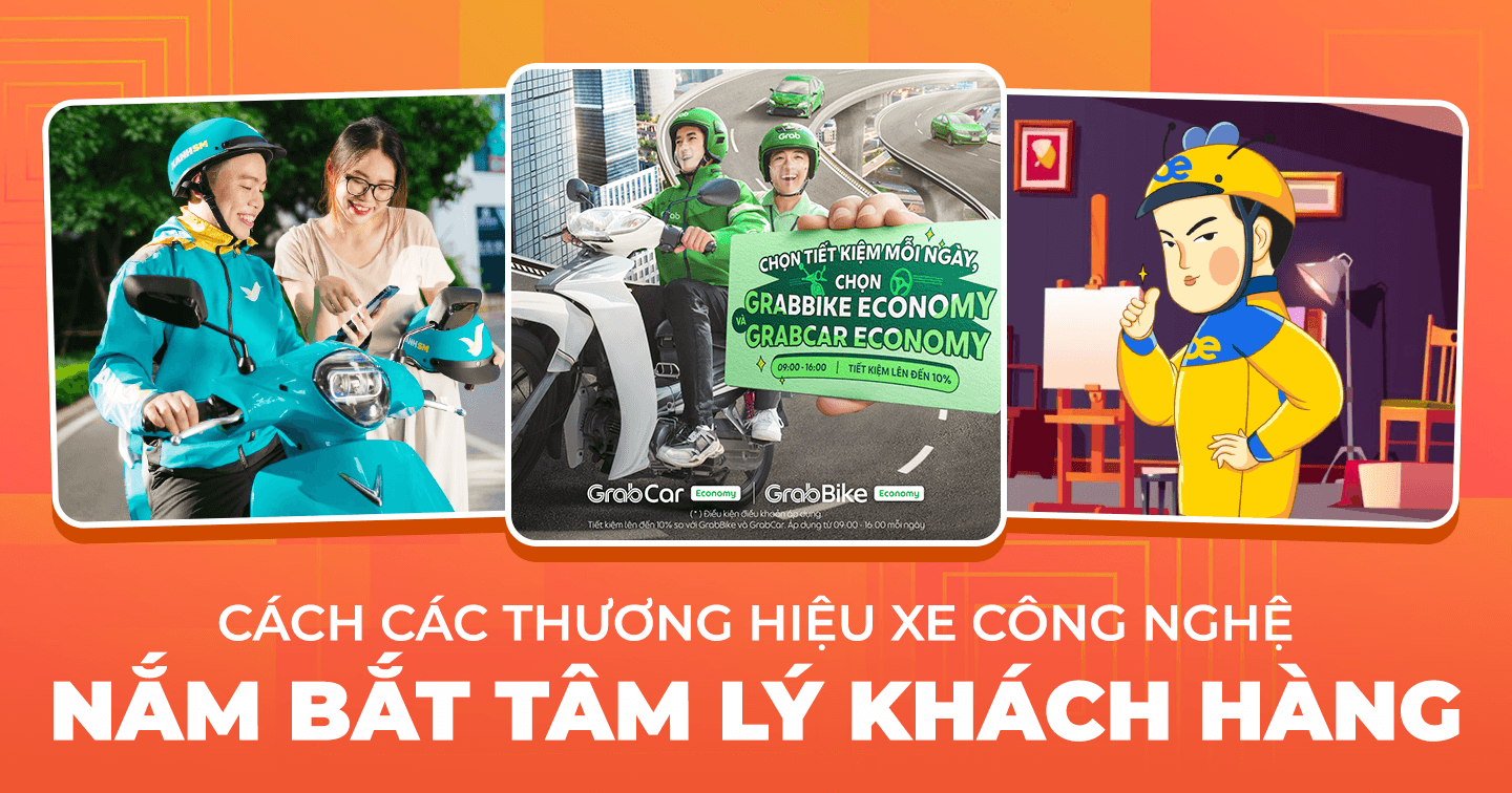 Thương hiệu xe công nghệ ‘chiều’ khách hàng: Grab tự áp mã giảm giá, Be sáng tạo linh vật để gần gũi hơn với nhóm khách hàng trẻ