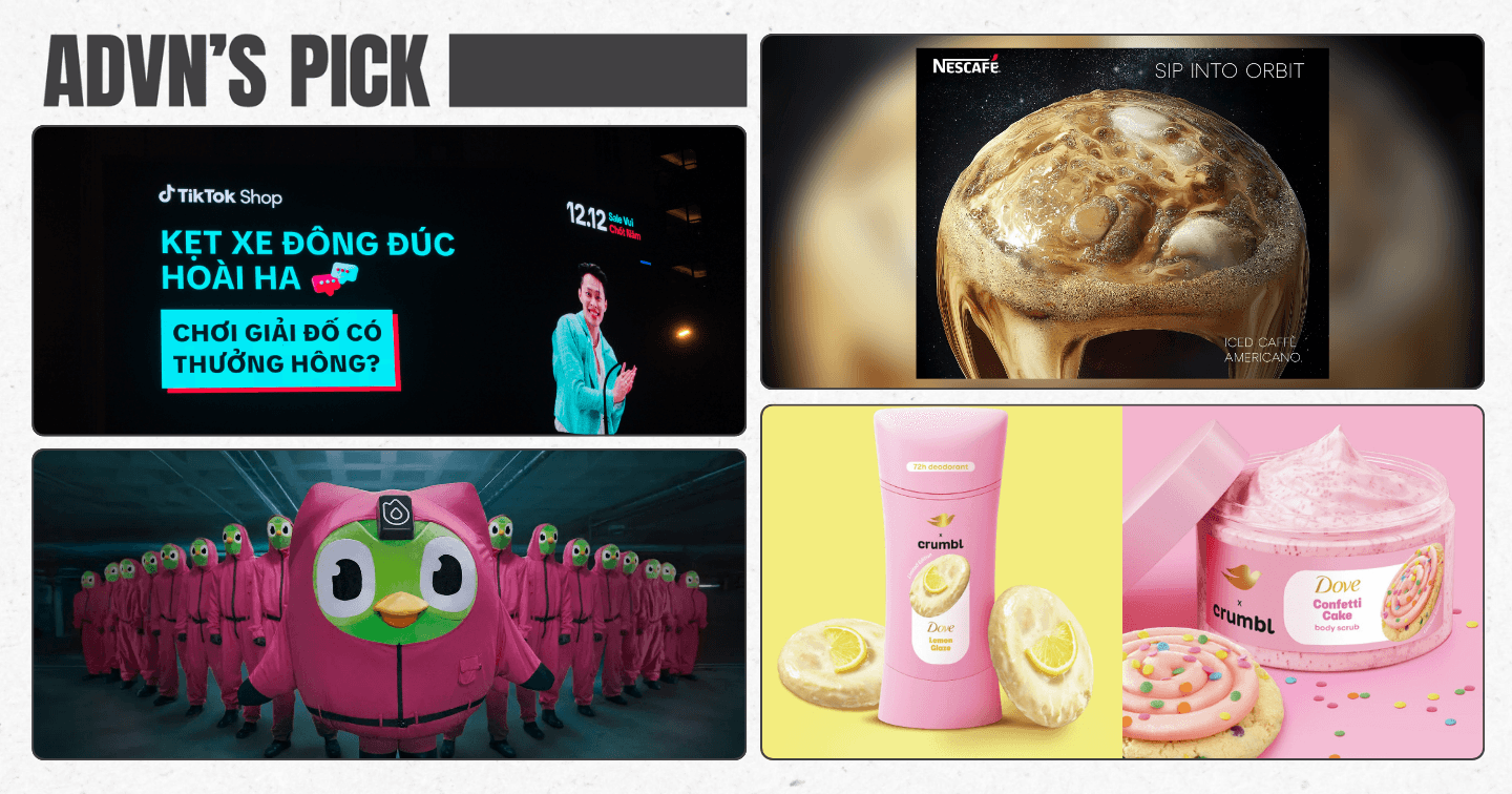 4 chiến dịch nổi bật tuần qua: HURRYKNG "chiếm sóng" quảng cáo OOH của TikTok Shop cùng loạt câu hỏi "wrap-up" dí dỏm, Dove ra mắt BST sản phẩm giới hạn lấy cảm hứng từ những chiếc bánh quy