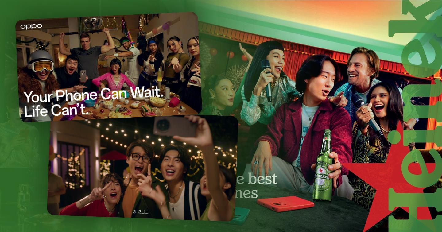 Trước thềm năm mới, Heineken và OPPO ra mắt chiến dịch kêu gọi người dùng dành ít thời gian cho điện thoại để tận hưởng cuộc sống hơn