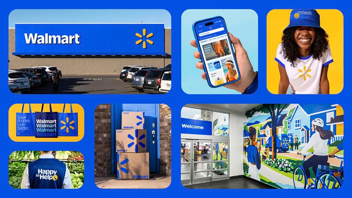 Vì sao chuỗi siêu thị Walmart thay đổi bộ nhận diện thương hiệu sau 17 năm?