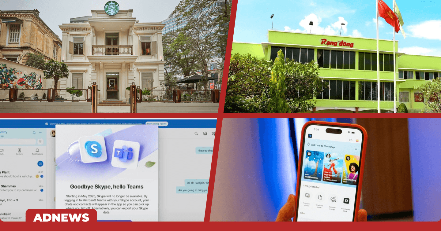 Điểm tin tuần: Starbucks khai trương cửa hàng đầu tiên kết hợp cà phê và cocktail tại Hà Nội; Adobe chính thức ra mắt ứng dụng Photoshop trên iPhone