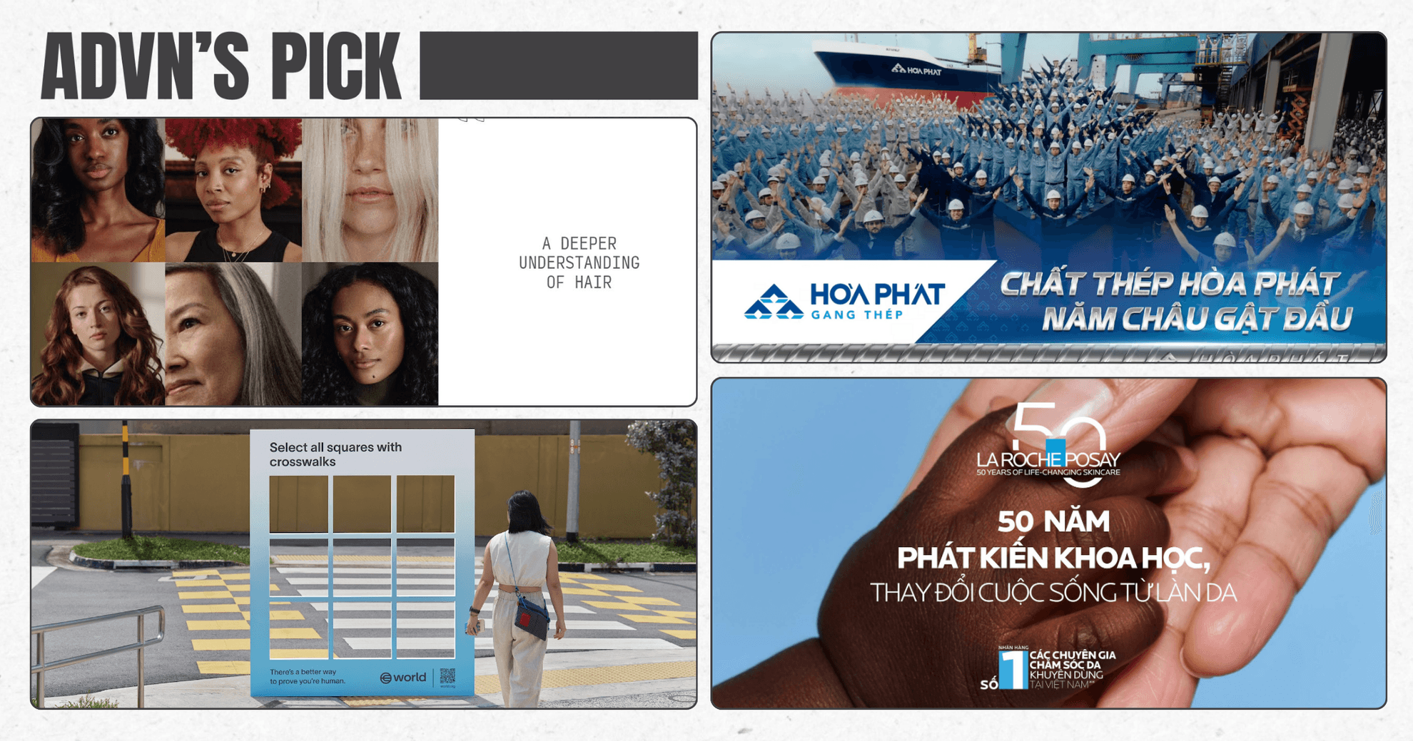 4 chiến dịch nổi bật tuần qua: TVC Thép Hoà Phát tạo ấn tượng mạnh mẽ khiến ai xem cũng phải “gật đầu”, La Roche-Posay kỷ niệm 50 năm thành lập với hoạt động ý nghĩa
