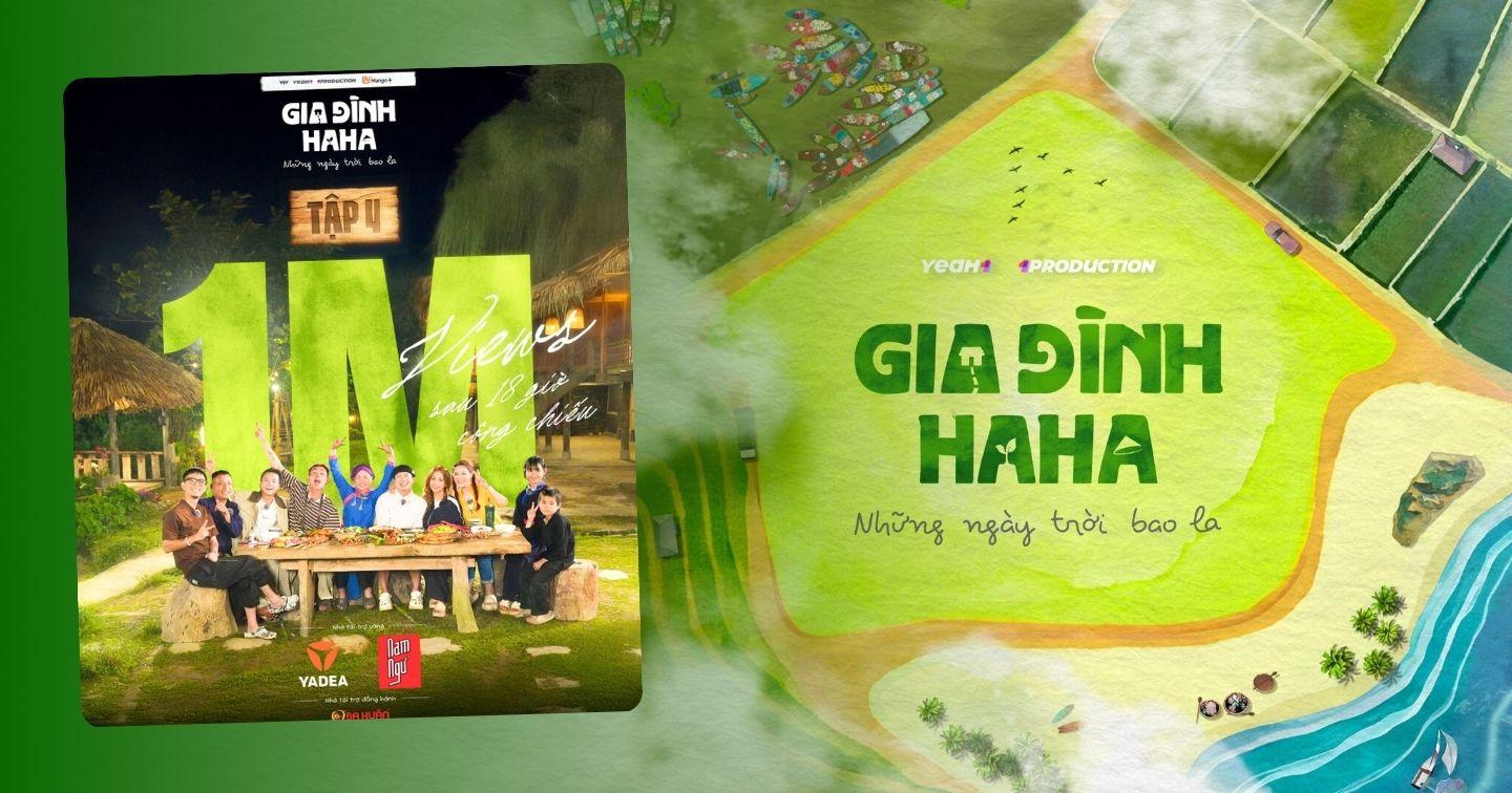 Show Gia đình Haha của YeaH1: Cú hích thay đổi diện mạo của Quảng bá địa phương