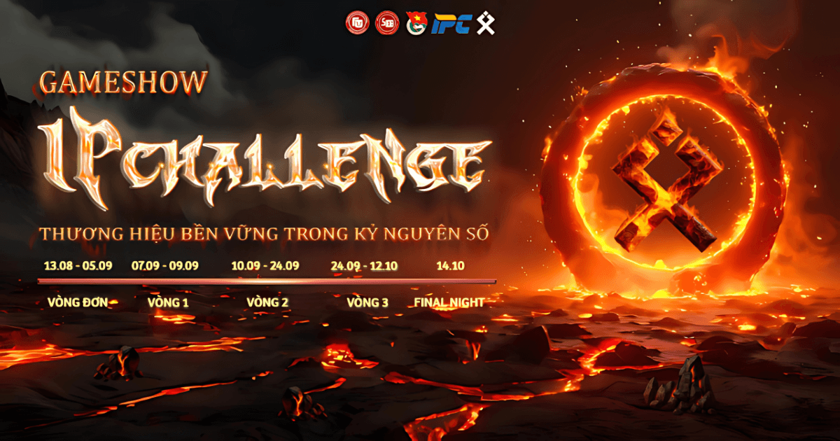 Chính thức mở đơn đăng ký Gameshow Ipchallenge 2025