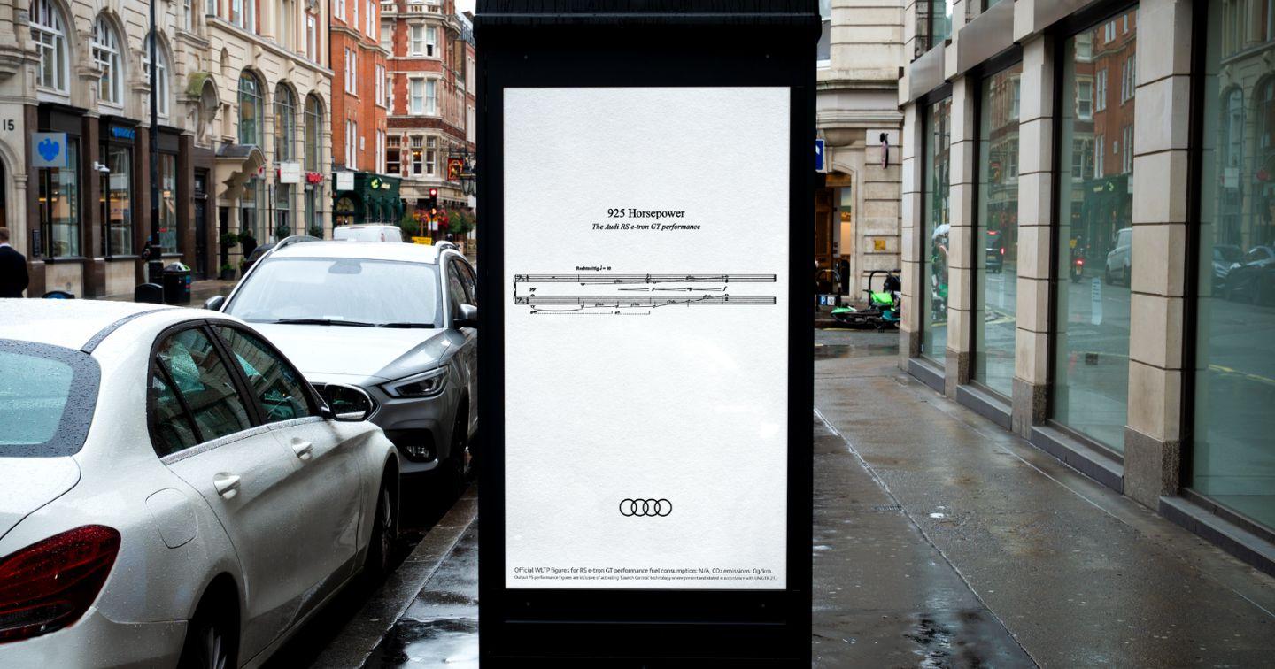 Biến tiếng động cơ thành bài nhạc cổ điển trên quảng cáo OOH, Audi nhấn mạnh trải nghiệm âm thanh khi lái xe