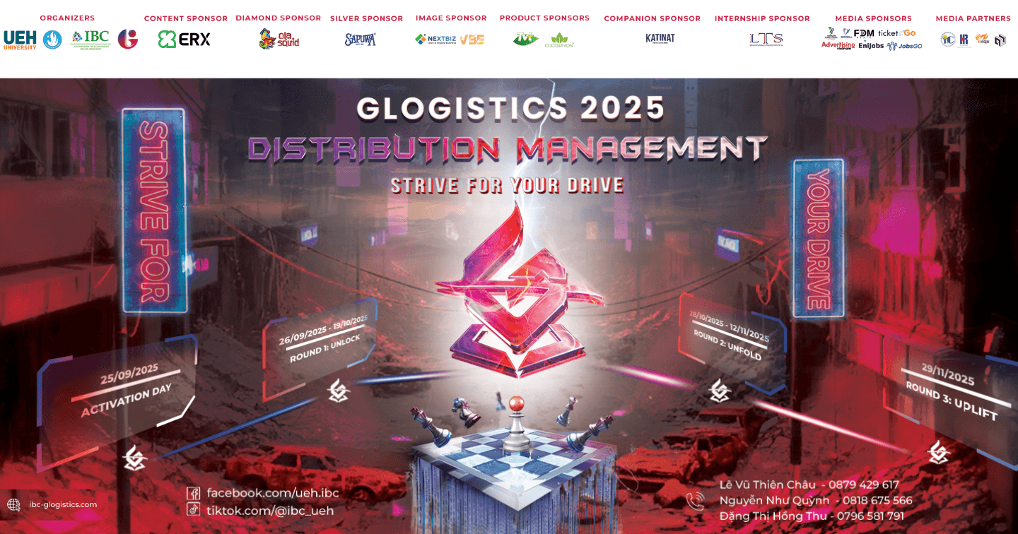 Chính thức Phát động Cuộc thi Glogistics 2025 - Distribution Management