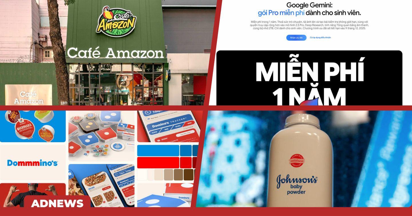 Điểm tin tuần: Nhà đầu tư Thái Lan rút khỏi liên doanh Café Amazon Việt Nam; Domino's Pizza chính thức làm mới thương hiệu sau 13 năm