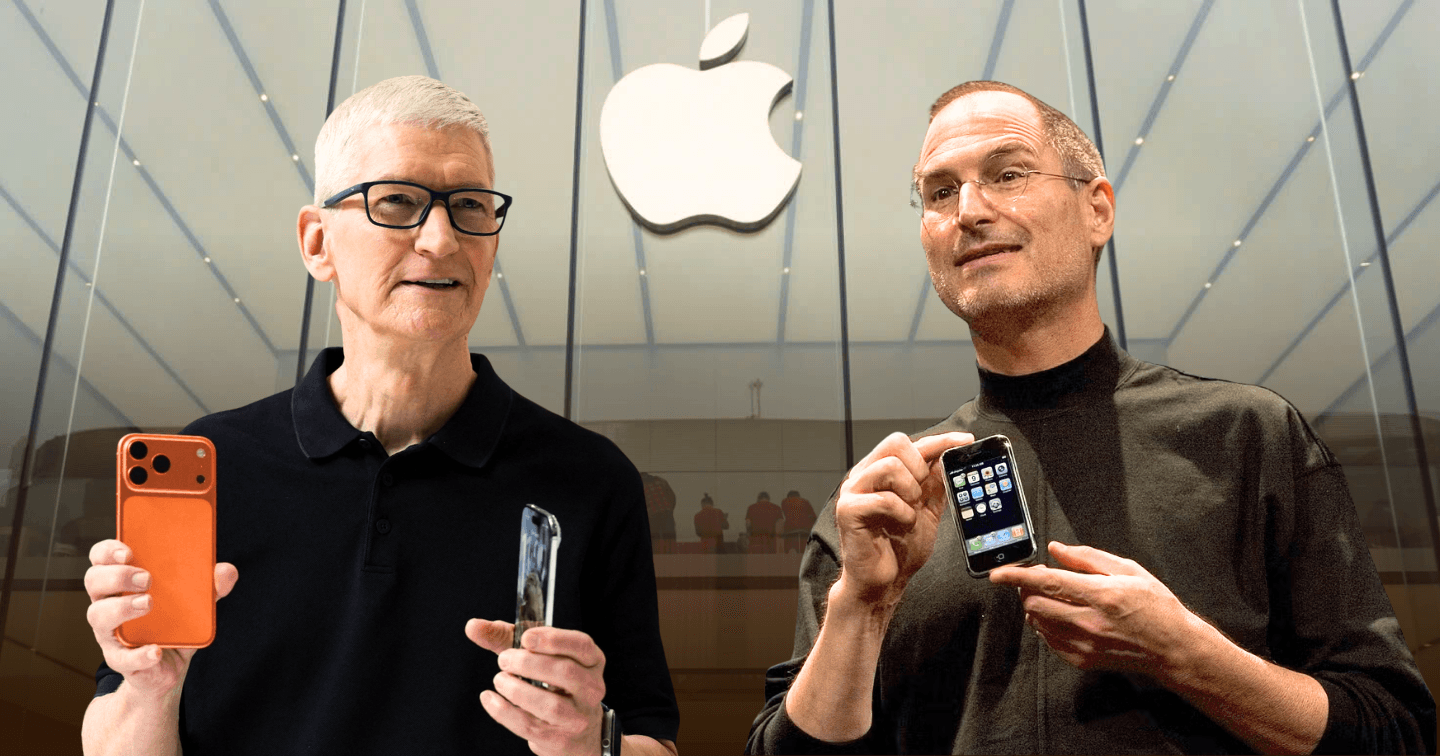 Apple biến hoá ra sao dưới thời của Steve Jobs và Tim Cook?