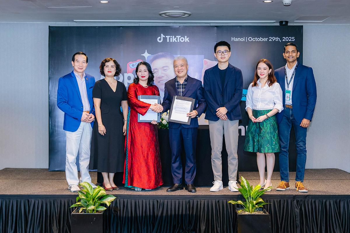 TikTok ký kết Biên bản ghi nhớ cùng Trung tâm Chuyển đổi số trực thuộc Bộ Văn hóa, Thể thao và Du lịch Việt Nam