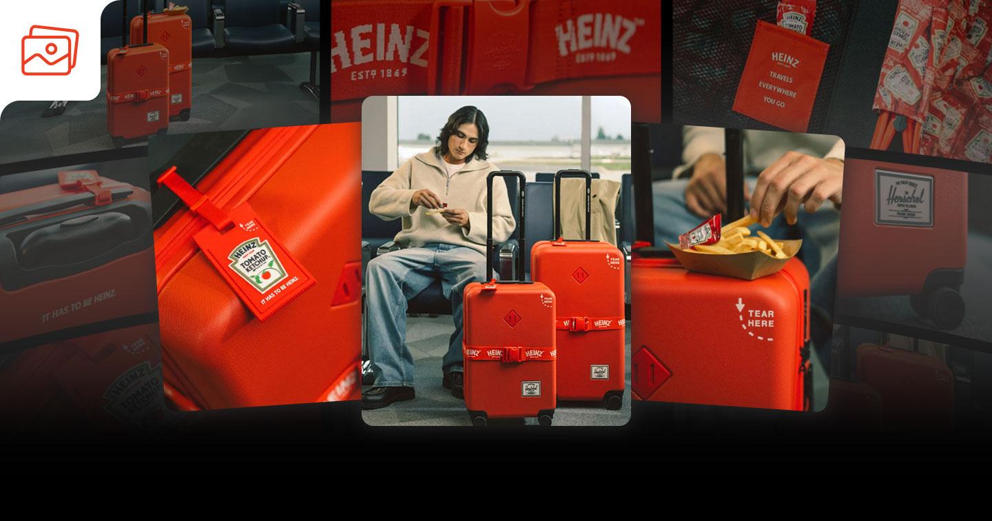 ¼ Gen Z và Millennials có thói quen mang theo gia vị yêu thích khi đi du lịch: Heinz bắt tay Herschel Supply ra mắt “vali tương cà chua” phiên bản giới hạn dành riêng cho người hâm mộ