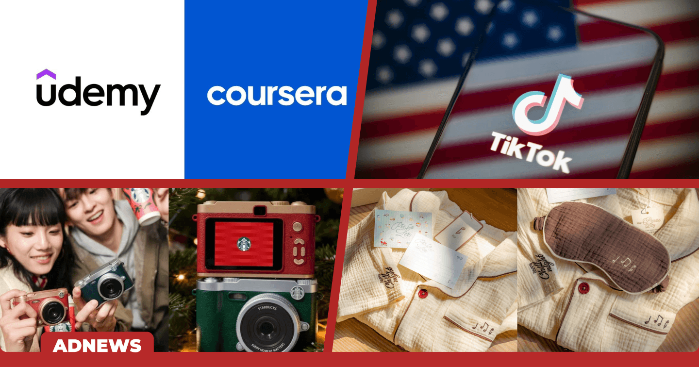 Điểm tin tuần: Coursera và Udemy thông báo sáp nhập; TikTok bán 80% tài sản tại Mỹ để tránh bị cấm hoàn toàn